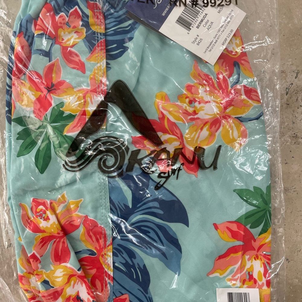 Ravi Surf Tropical Floral Swim Shorts